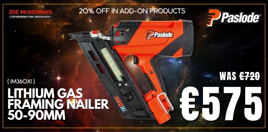 paslode, nailer, framing nailer, cordless nailer, nail gun, Limerick Hardware, Joe Mckenna, Power tools